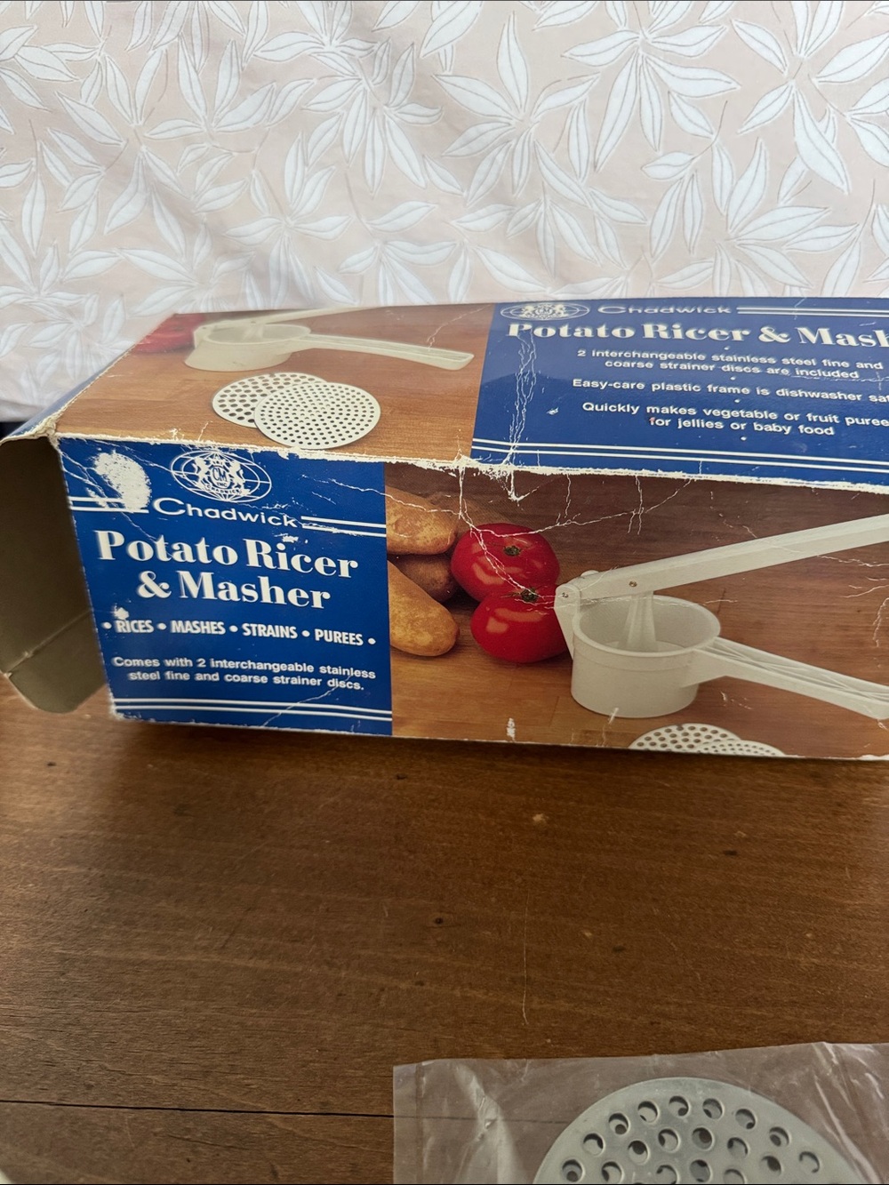Chadwicks Potato Ricer & Masher - Cream - Picture 3 of 4
